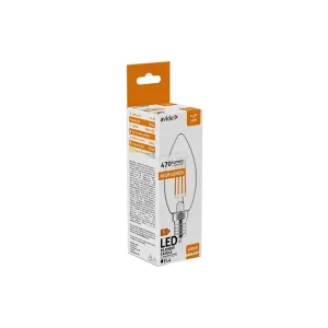 Filament Candle átlátszó búrás fényforrások Biztonságos fizetés