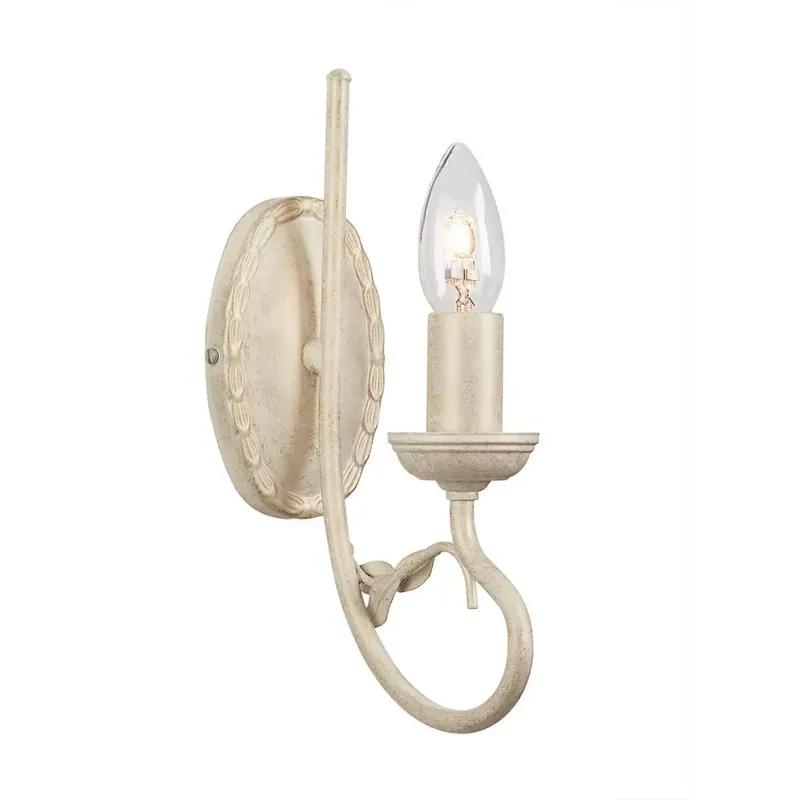 Elstead Lighting OLIVIA OV1-IVORY-GOLD Fali lámpa 1x60W/E14 Újdonság