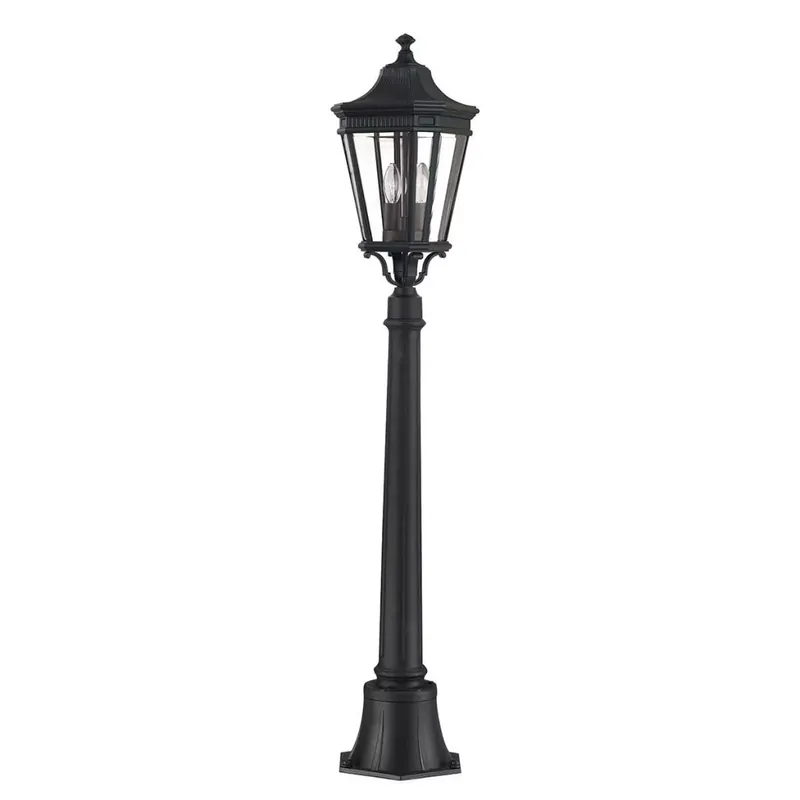 Legjobb ár Feiss COTSWOLD LANE FE-COTSLN4-M-BK Állólámpa 2x60W/E14 IP44