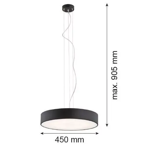 Argon DARLINGED 3352 Függőlámpa 1x42W/LED 3000K 5380LM IP20 Bestseller