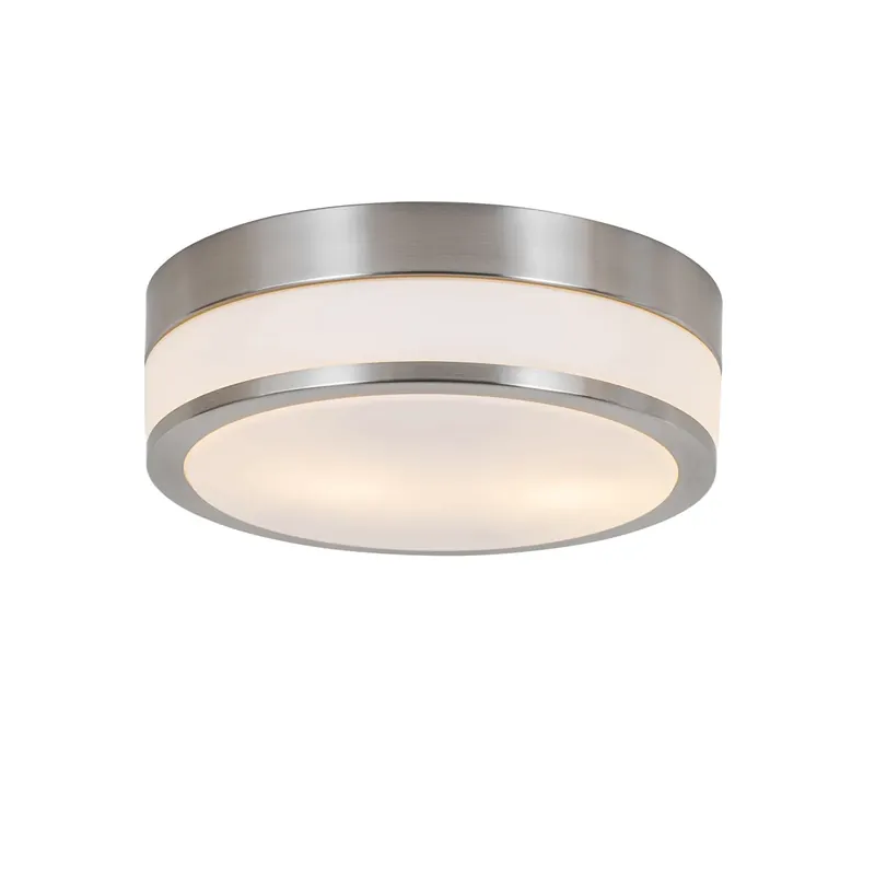 Prémium Modern kültéri mennyezeti lámpa acél 28 cm IP44 - Flavi