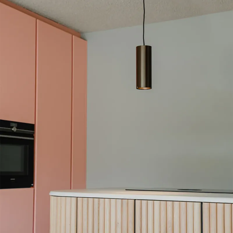Ne maradj le Design lógólámpa sötét bronz - Tubo