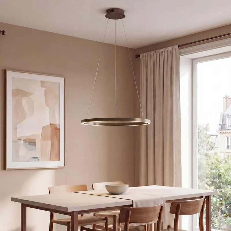 Függőlámpa bronz 60 cm LED-del, 3 fokozatban dimmelhető - Girello Korlátozott ajánlat