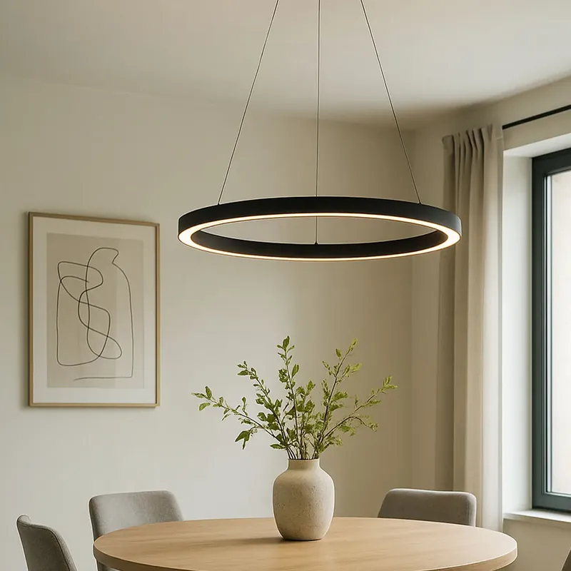 Különleges ajánlat Lógólámpa fekete 60 cm beépített LED-del, 3 fokozatban szabályozható - Girello