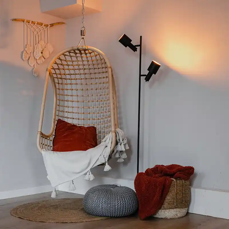 Okos állólámpa fekete, 2 db Wifi A60 - Stijn Outlet
