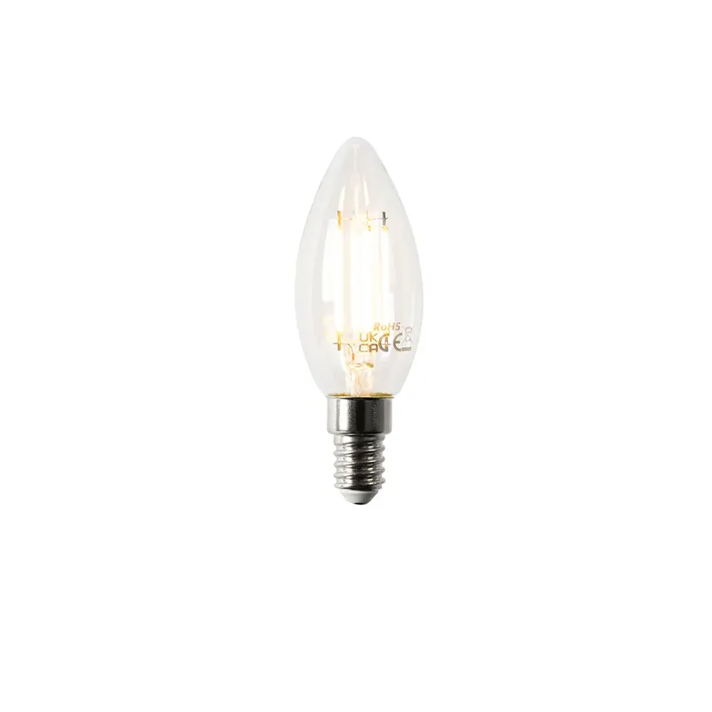 Okos E14 LED izzó B35 4,5W 470lm 2700K Legnépszerűbb