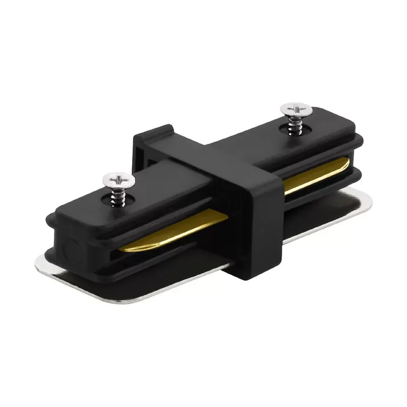 Olcsó 99745 EGLO TB CONNECTOR fekete egyenes toldóidom sínes lámparendszerhez