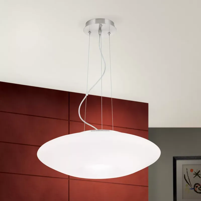 BLANC modern függő lámpa matt króm Gyors kiszállítás
