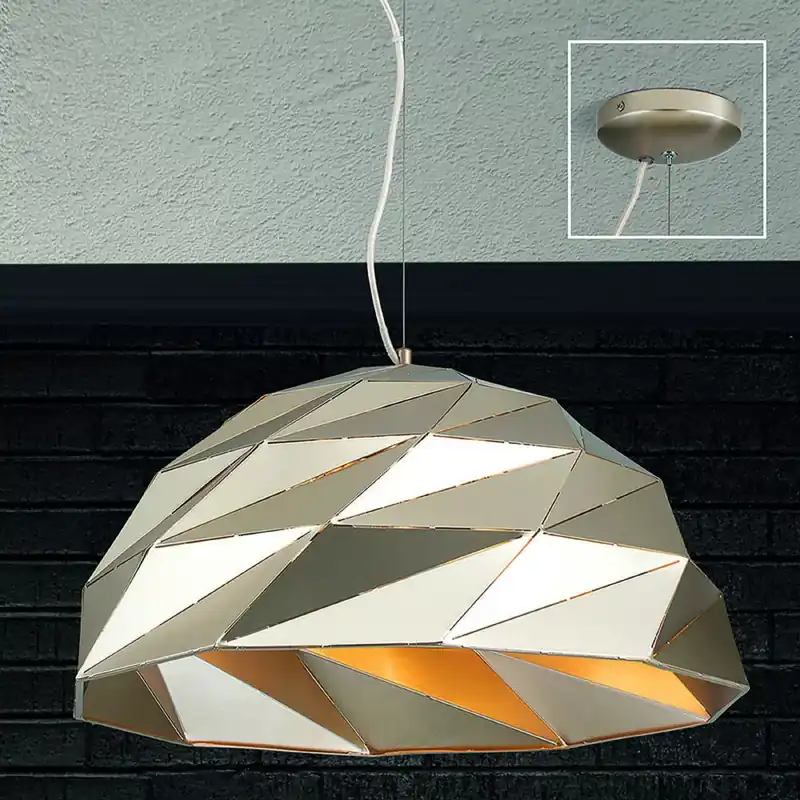 ORIGAMI függőlámpa,kerek, arany Outlet