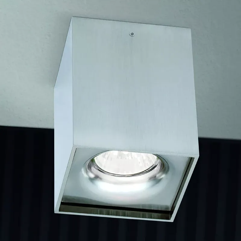 SPOTLIGHT mennyezeti spotlámpa,matt króm, szögletes Különleges ajánlat