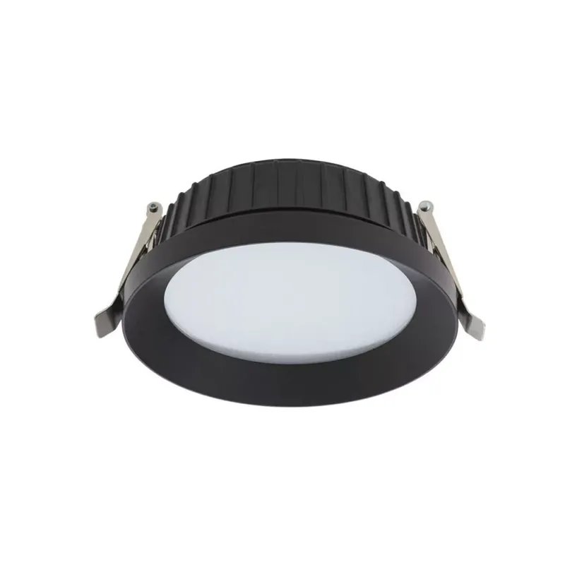 Biztonságos fizetés CLASS SPOT süllyesztett LED panel, fekete, 21W, 3000K