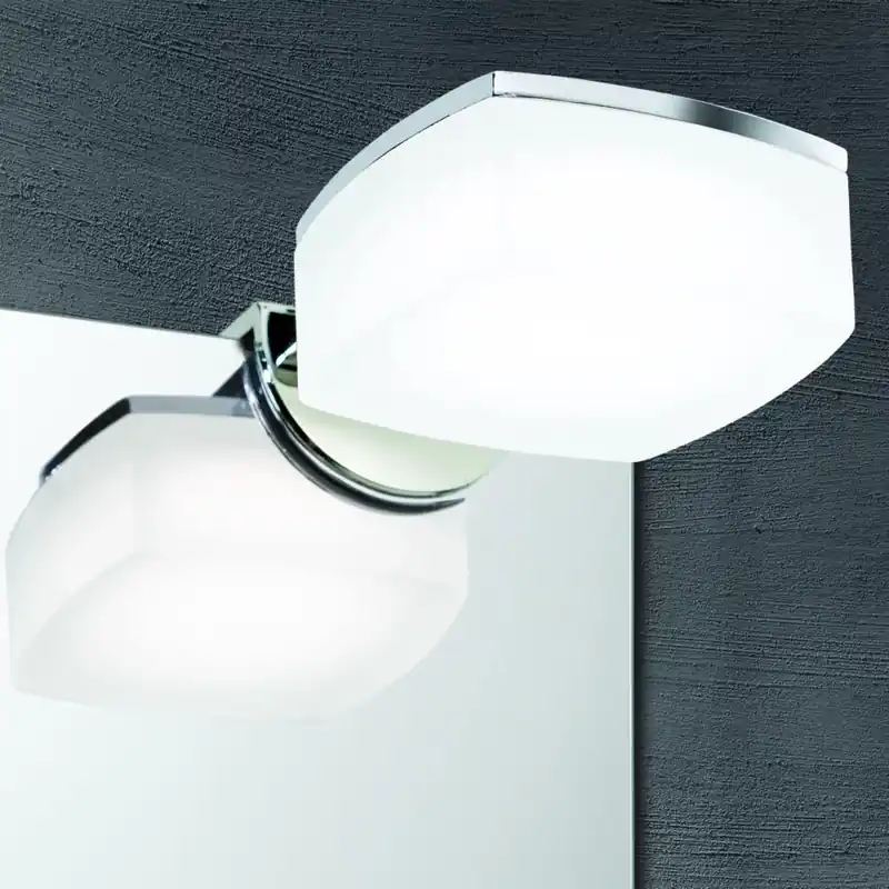 Biztonságos fizetés MIRROR LED tükörmgevilágítás, szögletes