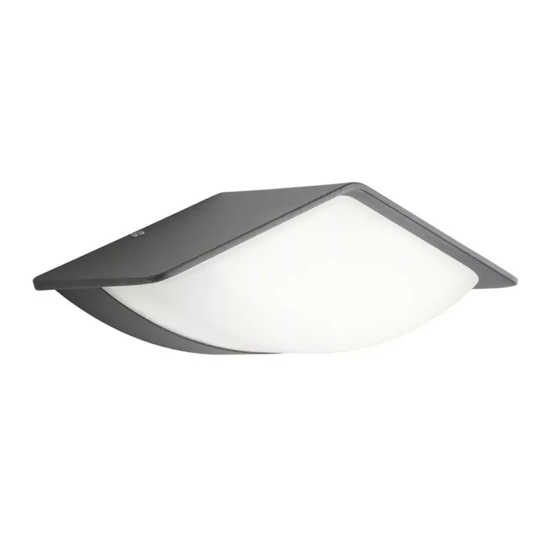 Végkiárusítás ROOF kültéri LED fali lámpa antracit IP54 8W/3000K
