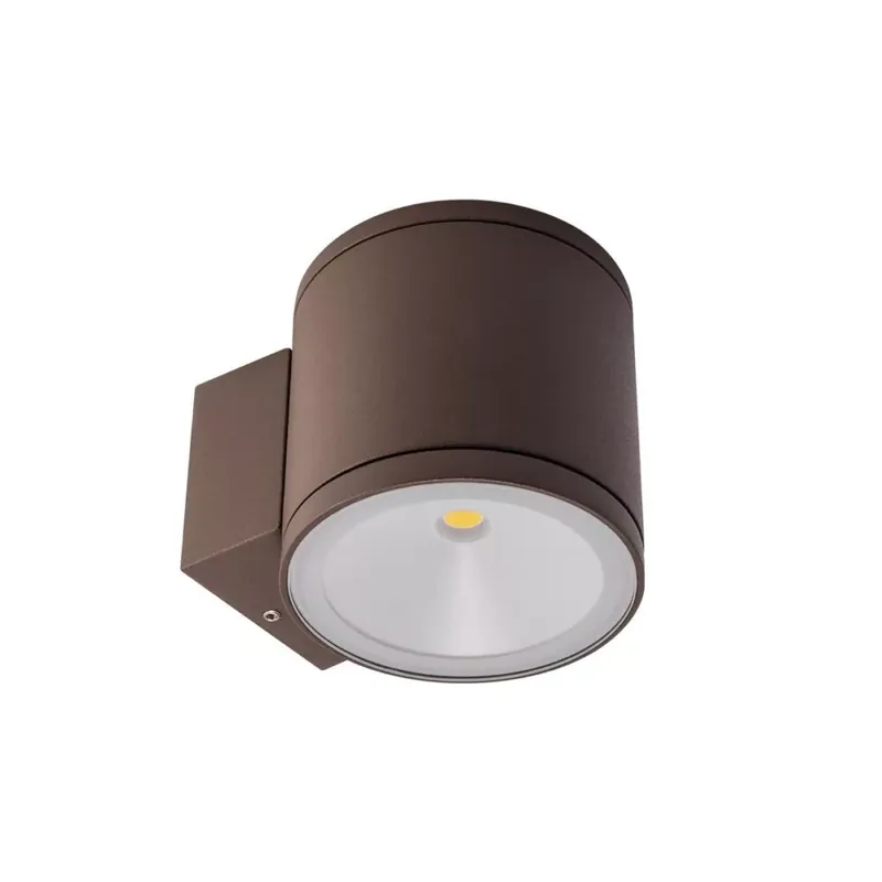 Biztonságos vásárlás RONDO kültéri LED fali lámpa sötétbarna IP54 6W/3000K