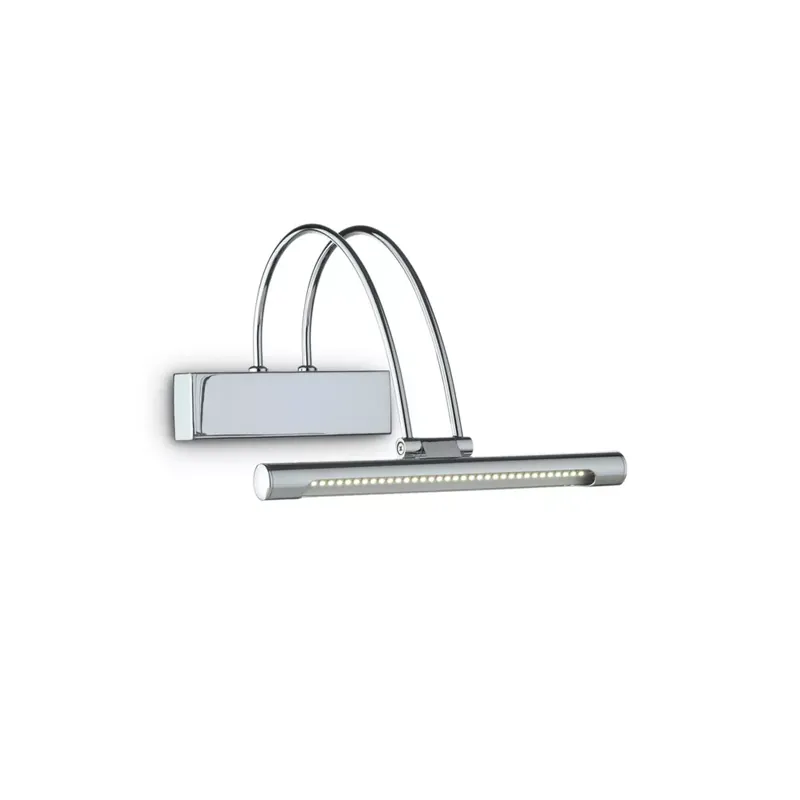 BOW modern LED képvilágító lámpa, 3-as, króm Olcsóbb