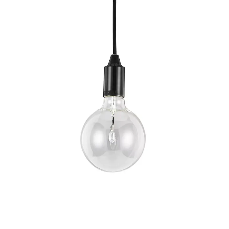 Olcsó EDISON függőlámpa, minimál, fekete, 1-es