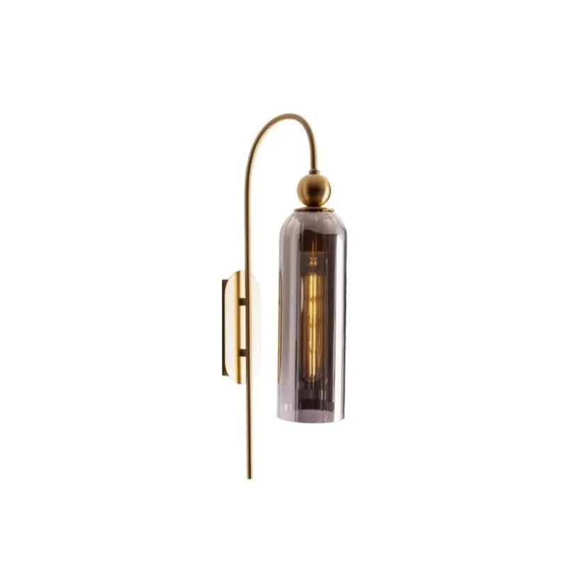 Csak ma MaxLight W0333 CAMPANILA SMOKY GLASS falikar