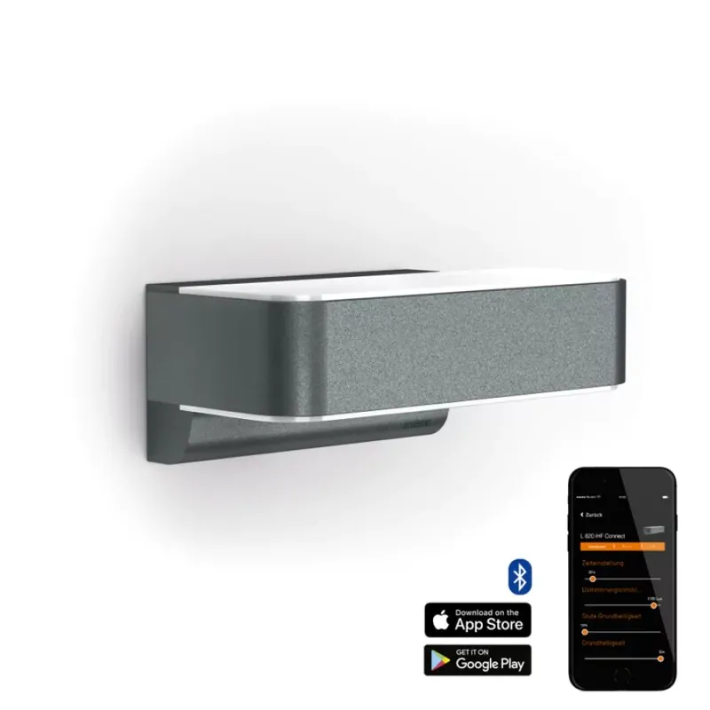 Biztonságos fizetés STEINEL ST 065706 1 L 810 LED IHF CONNECT kültéri falikar