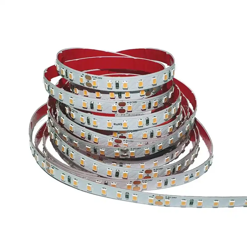24V CRI90 3000K HPF LED szalag 128 LED 10W 1450lm/m Azonnali szállítás