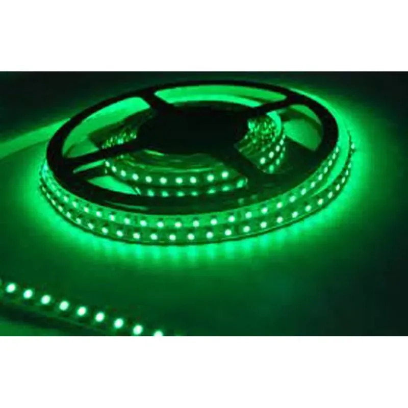 12V zöld LED szalag 120 LED 9,6W Szuper akció