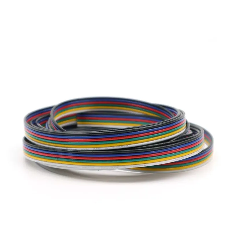 RGBCCT LED szalag kábel 6x0,35 mm2 6 eres Rendeld meg most