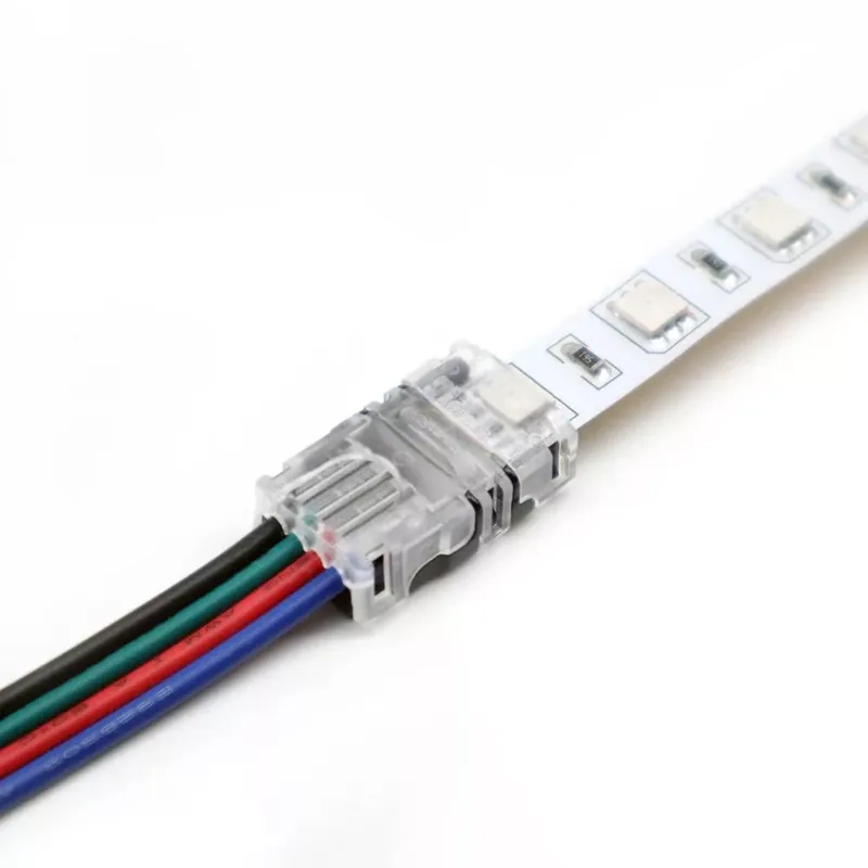 Korlátozott ajánlat LED szalag betáp 10 mm RGB LED