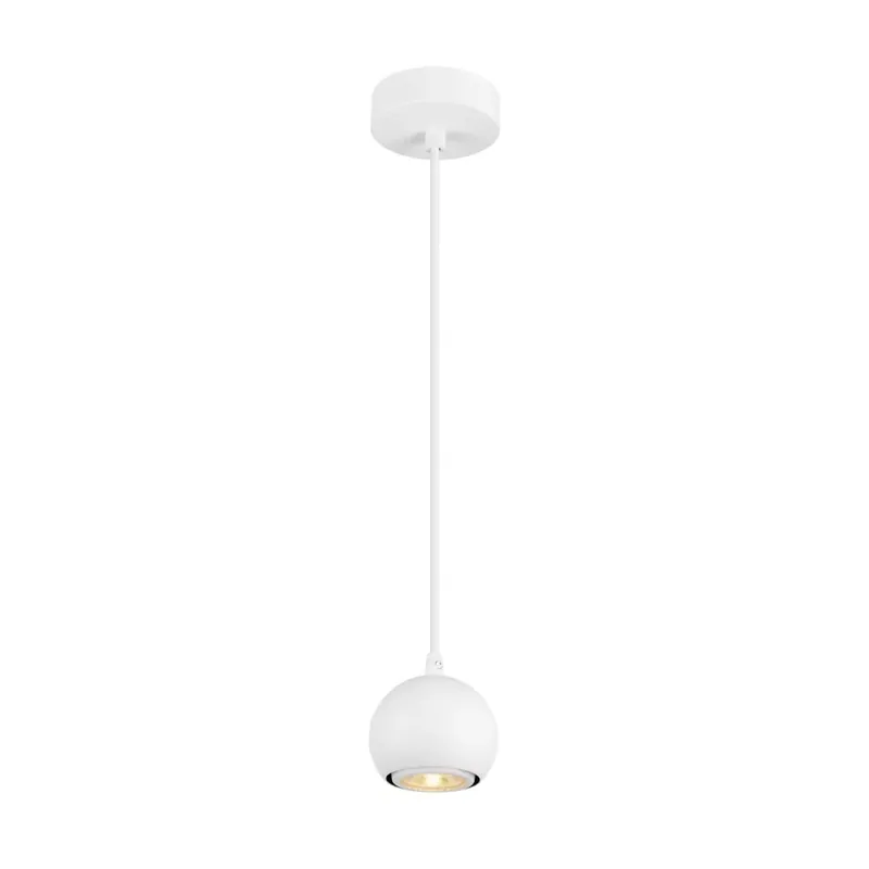 LIGHT EYE 90 fehér GU10 gömb alakú függesztett lámpa Outlet