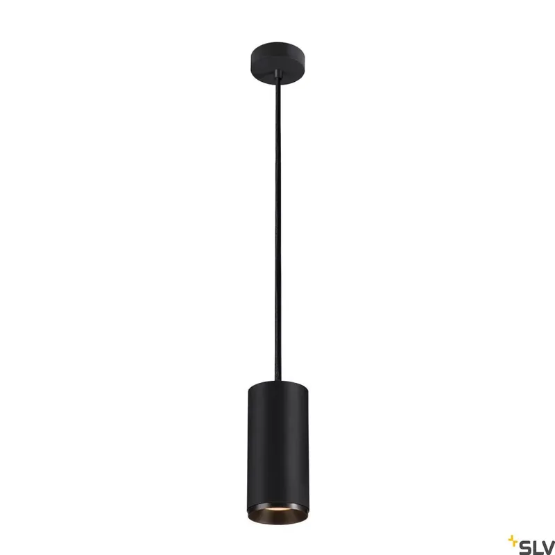 Azonnali szállítás NUMINOS PD DALI L fekete 10cm 2700K 60° 28W dimmelhető függesztett LED spot lámpa