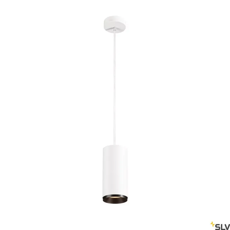 NUMINOS PD PHASE L fehér-fekete 10cm 3000K 24° 28W dimmelhető függesztett LED spot lámpa Rendeld meg most