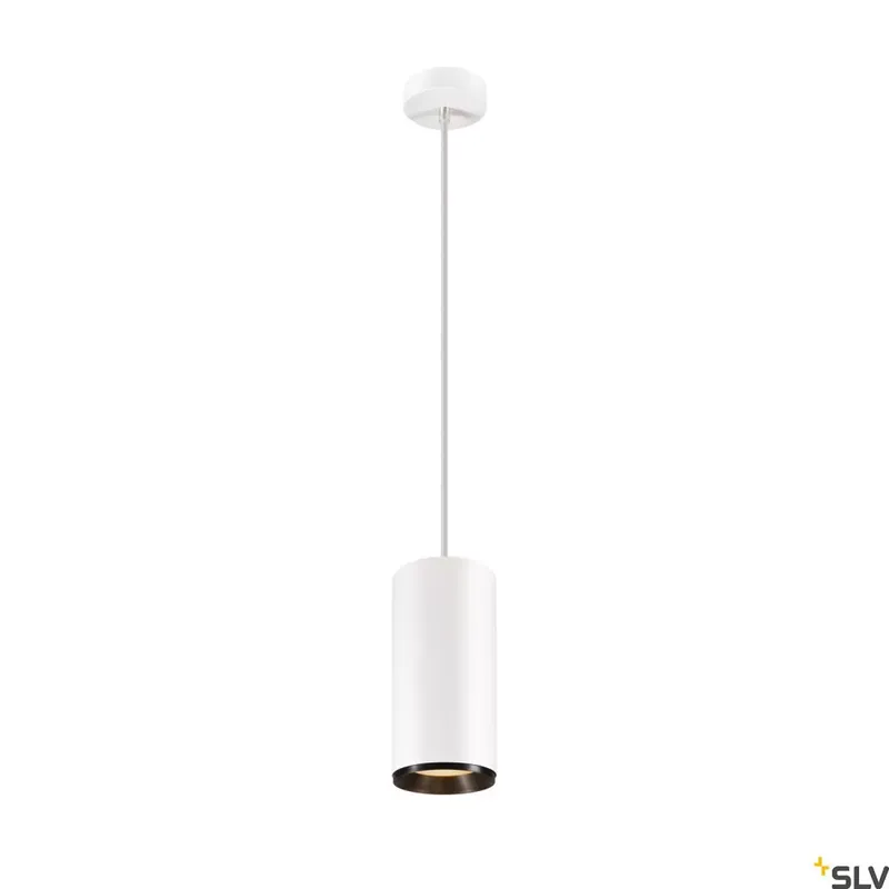 Szuper akció NUMINOS XL PHASE fehér-fekete 12cm 2700K 36° 36W kiváló színvisszaadású függesztett LED spot lámpa