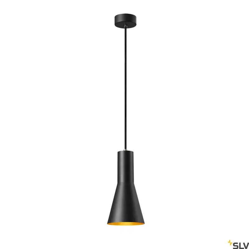 Árengedmény PHELIA 130 arany-fekete E27 függesztett lámpatest