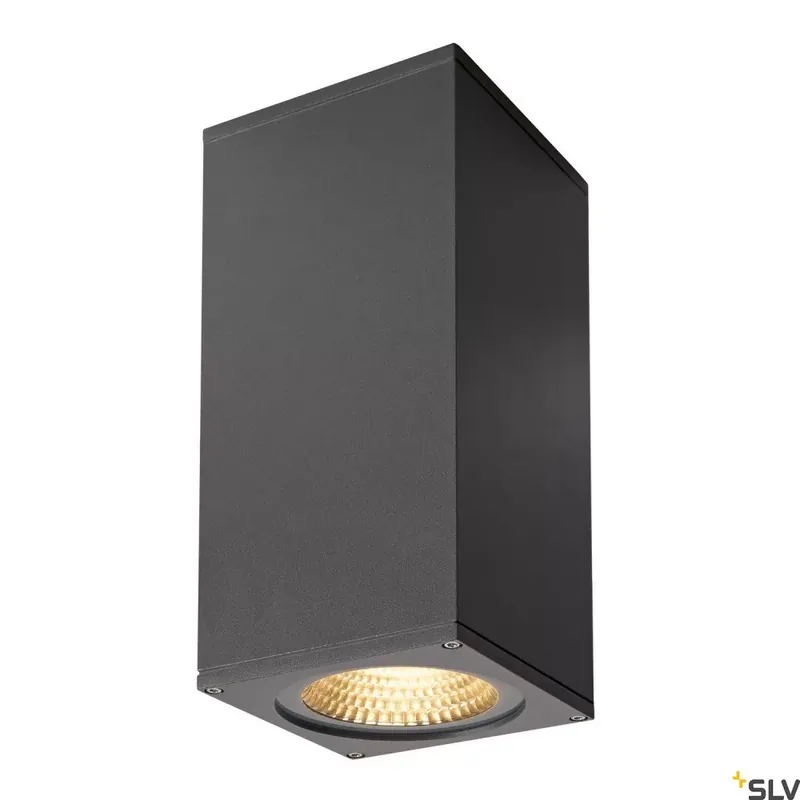 BIG THEO WALL LED antracit IP44 42W 3000K 24/24 ° kültéri fali lámpa Vedd meg online