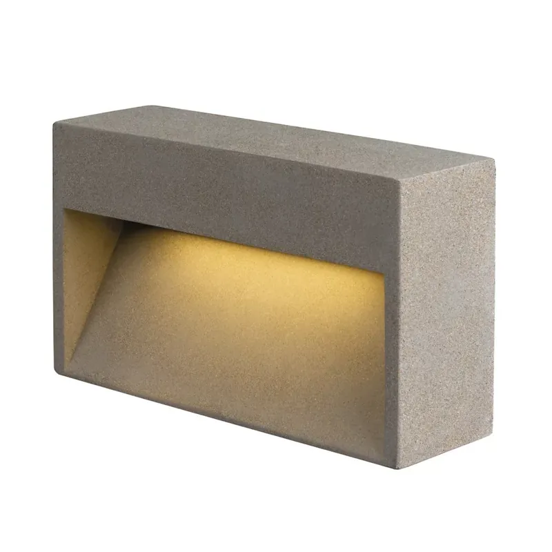 Alacsony ár CONCRETO L WL szürke 12W 570lm 3000K beton kültéri fali LED lámpa