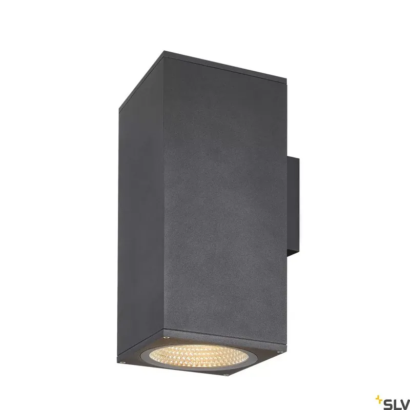 Ne maradj le ENOLA SQUARE UP-DOWN L LED antracit IP65 53W 3000/4000K kültéri fali lámpa