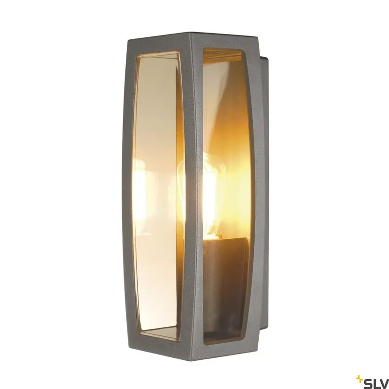Bestseller MERIDIAN BOX 2 antracit IP54 E27 kültéri fali lámpa