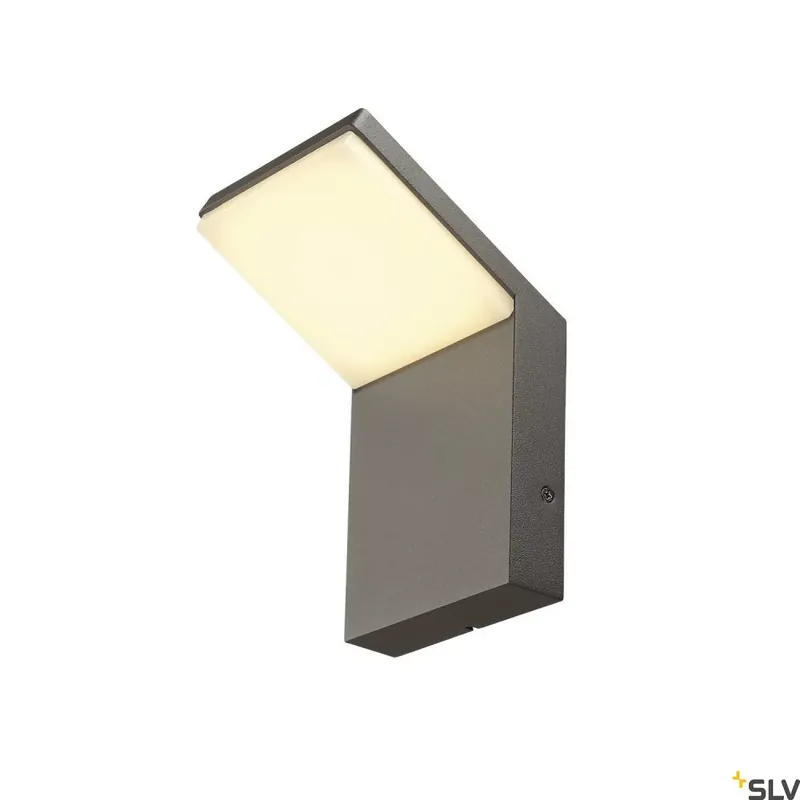 Azonnali szállítás ORDI antracit IP44 9W 3000K kültéri fali LED lámpa