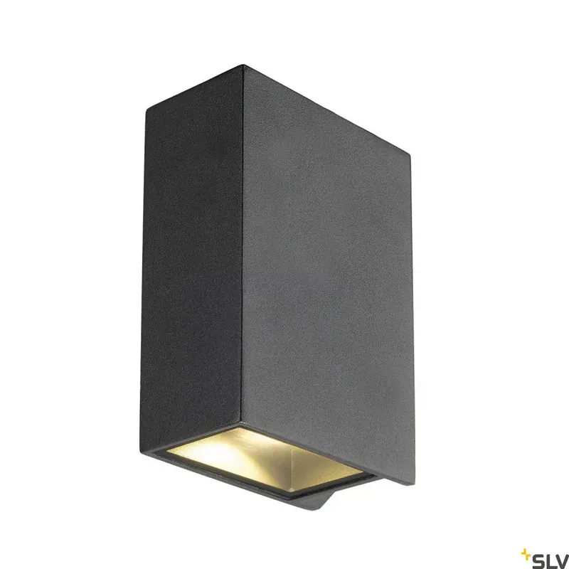 Expressz szállítás QUAD 2 XL antracit IP44 8.6W 3000K kültéri fali LED lámpa