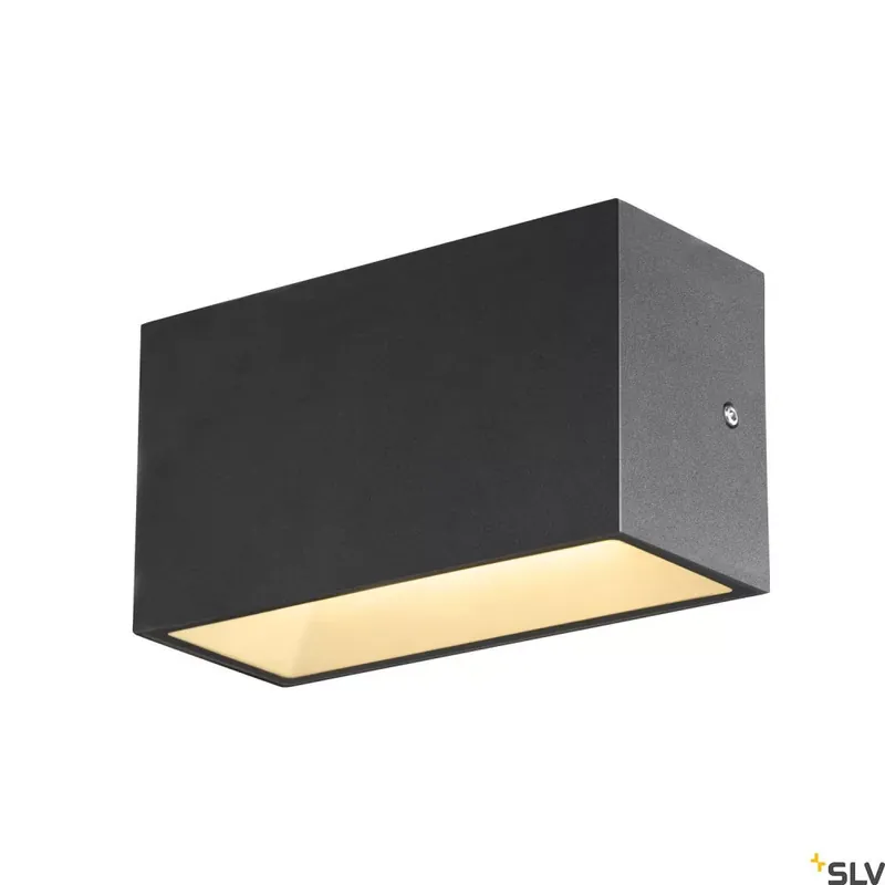 Akciós ár SITRA M WL UP-DOWN LED antracit IP44 14W 3000/4000K kültéri fali lámpa