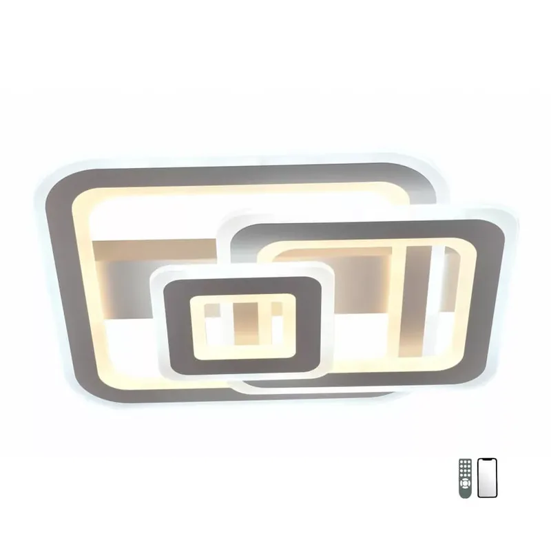 Lucero Marshall 5003-W távirányítós, smart mennyezeti lámpa, 140W LED, 3000K-6500K, 14000 lm Azonnal elérhető
