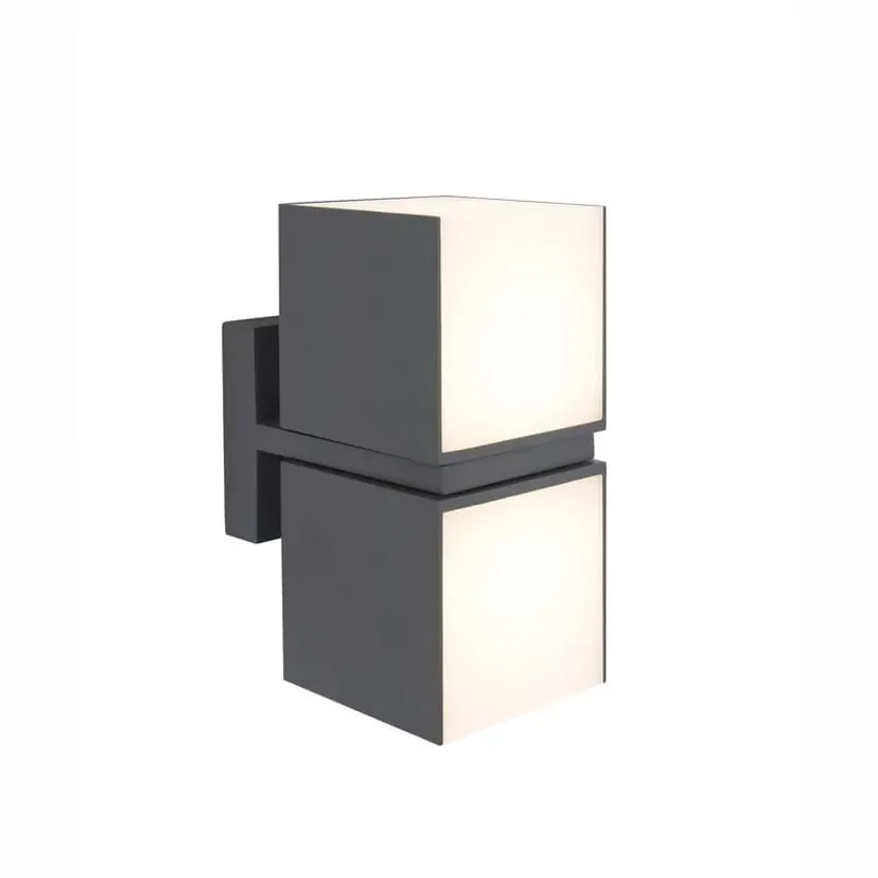Kiárusítás Lutec Cuba kültéri falilámpa, 23W LED, 3000K, 1000 lm, IP54, 5193801118