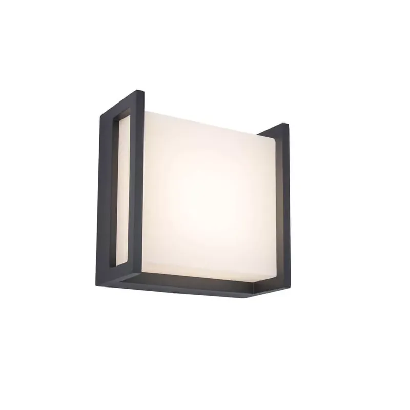 Lutec Qubo 5195401118 kültéri falilámpa, 8,5W LED, 3000K, 650 lm, IP54 Nézd meg most