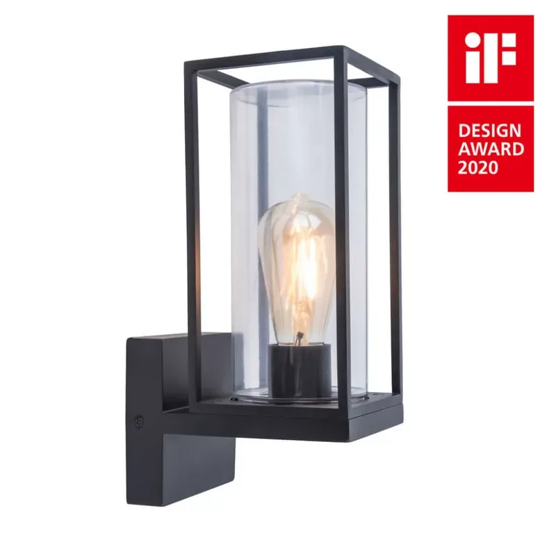 Azonnal elérhető Lutec Flair kültéri falilámpa, 1x40W E27, IP44, 5288801012