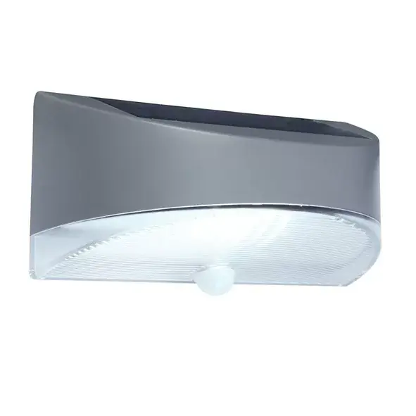Olcsóbb Lutec Bread P9015-si szolár kültéri falilámpa mozgásérzékelővel, 1,2W LED