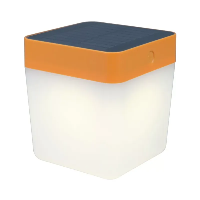 Outlet Lutec Table Cube P9080-3K-or szolár asztali lámpa, 1W LED
