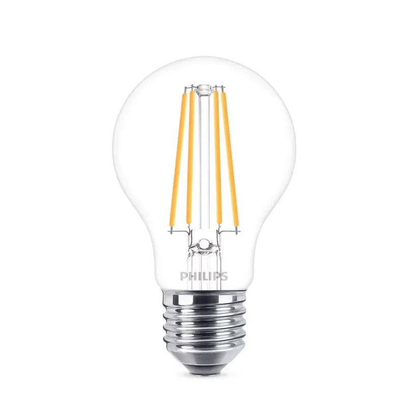Philips A60 E27 filament LED körte fényforrás, 8.5W=75W, 4000K, 1055 lm, 220-240V Kedvezményes ár