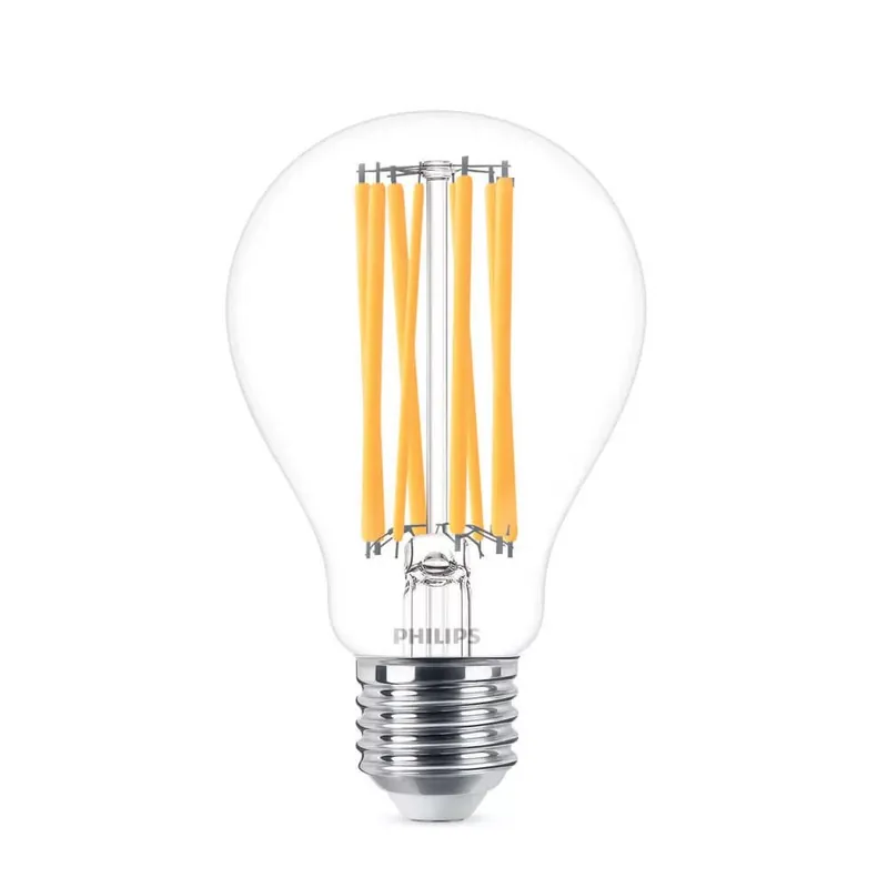 Legkelendőbb Philips A67 E27 LED körte fényforrás, 17W=150W, 2700K, 2452 lm, 220-240V
