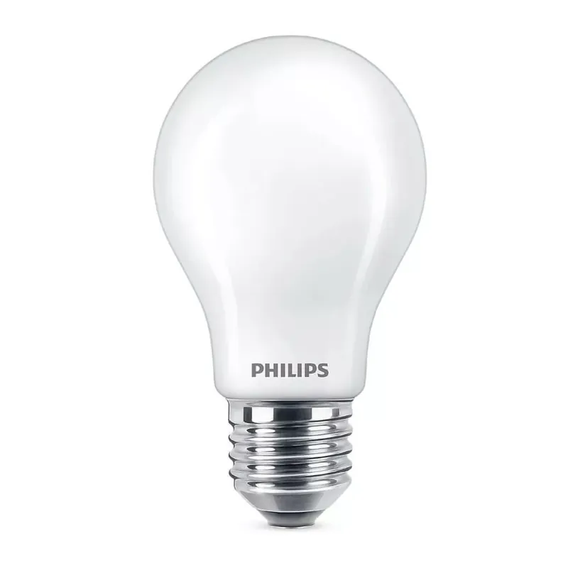 Vásárlói kedvenc Philips A60 E27 LED körte fényforrás, dimmelhető, 7.2W=75W, 2200-2700K, 1055 lm, 220-240V