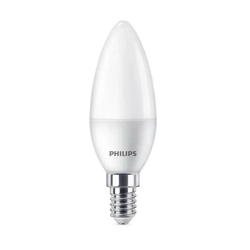 Philips B35 E14 LED gyertya fényforrás, 5W=40W, 2700K, 470 lm, 220-240V Kedvezményes ár