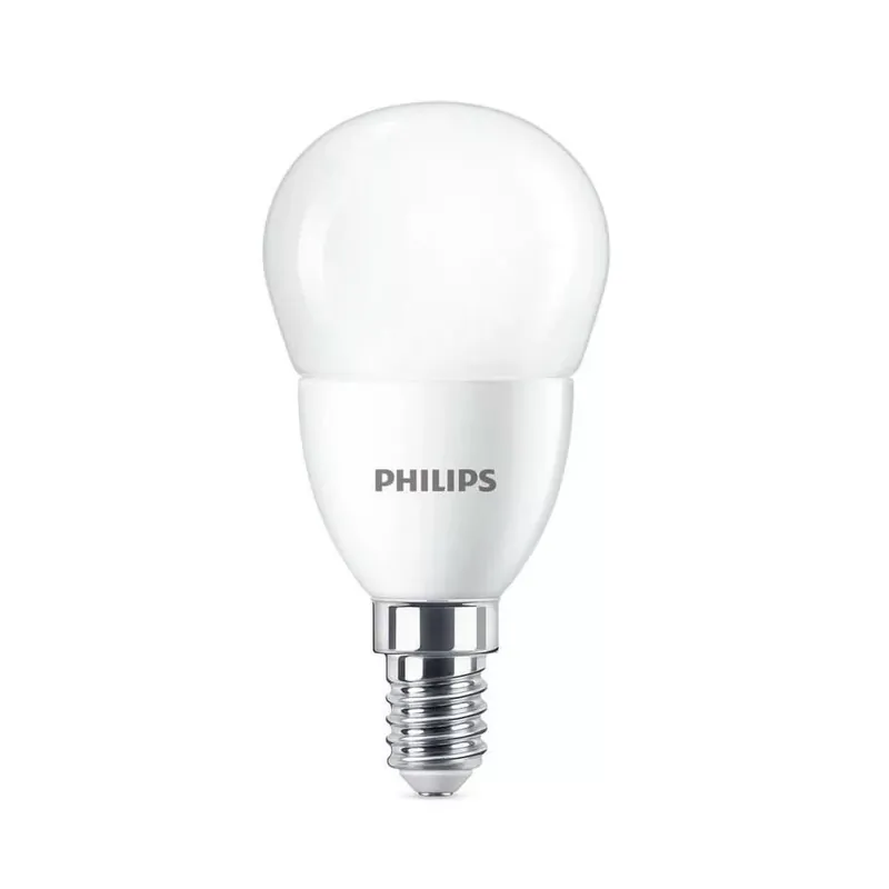 Biztonságos fizetés Philips P48 E14 LED kisgömb fényforrás, 7W=60W, 6500K, 806 lm, 220-240V