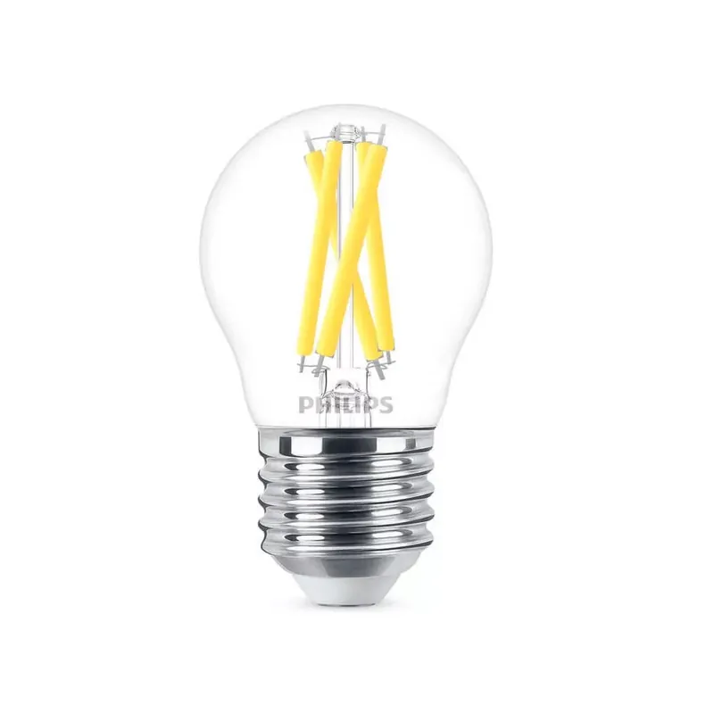 Philips P45 E27 LED kisgömb fényforrás, dimmelhető, 5.9W=60W, 2200-2700K, 806 lm, 220-240V Biztonságos vásárlás